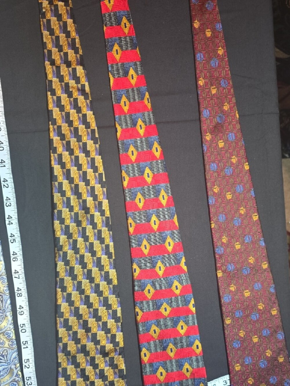 Lot of 6 Robert Talbott men’s silk ties. - Picture 14 of 16